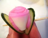 1分✿ピンクのお花かまぼこ✿作り方6写真