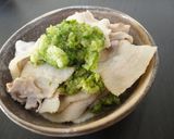 焼きサバのきゅうりおろポン添え。作り方4写真