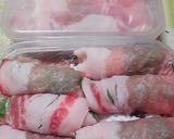 お弁当用♡ぶた肉とアスパラしそチーズ巻き作り方4写真