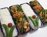 お弁当に…鶏もも肉としめじのマヨ醤油焼き作り方4写真