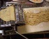 手作りパスタ サーモンクリーム和え作り方4写真