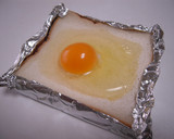 簡単♪目玉焼きマヨトースト♪作り方1写真