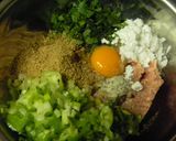 和風つくねハンバーグ作り方1写真