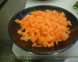 炊飯器で簡単離乳食☆ささみと野菜のおかゆ作り方2写真