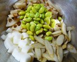 根菜と枝豆のマヨ味噌サラダ作り方1写真
