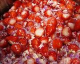 苺薔薇ジャム作り方3写真