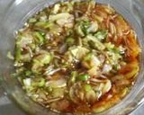 野菜たくさん！ネギソース鶏からあげ作り方6写真