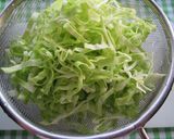 ふんわりスクランブルエッグのキャベチご飯作り方1写真