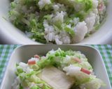 ふんわりスクランブルエッグのキャベチご飯作り方4写真