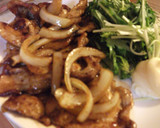 絶品！定食屋さんのしょうが焼き作り方8写真