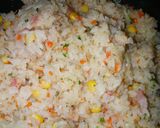 炊飯器で☆ツナとベーコンのピラフ作り方4写真