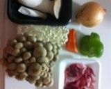 ガッツリなのにヘルシーキノコ丼作り方1写真