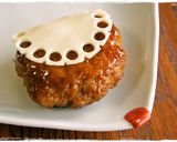 ＊キャラ弁＊　レースなハンバーグ♪作り方4写真