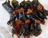 おつまみ・おかずに 簡単 納豆磯辺揚げ作り方6写真