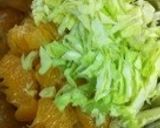 キャベツと夏みかんのマヨサラダ作り方1写真