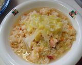 簡単☆スープチャーハン作り方6写真
