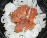 鶏もも肉と新たまねぎのタジン鍋焼き作り方4写真
