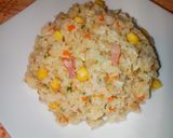 炊飯器で☆ツナとベーコンのピラフ作り方5写真