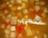 簡単!ミネストローネそらまめ添え作り方11写真