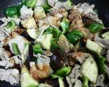 ご飯がすすむ、豚肉とナスの味噌炒め作り方5写真