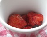 フローズンイチゴのヨーグルト和え♪作り方4写真