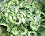 ➏ゴーヤ＆コーンビーフのカレーマヨ炒め➏作り方4写真