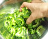 ➏ゴーヤ＆コーンビーフのカレーマヨ炒め➏作り方5写真
