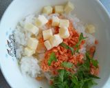 十勝スマートチーズで北海道の恵みおにぎり作り方2写真