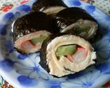 節分にも◎カニカマチーズの海苔巻きパン◎作り方8写真