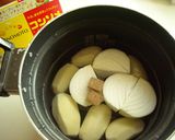新玉とじゃがいものコンソメスープ作り方1写真