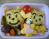 プーさんの可愛いキャラ弁♡作り方4写真