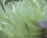 抹茶米粉ロールケーキ☆あずきクリーム作り方7写真