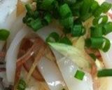やりいかとミョウガの簡単丼作り方4写真