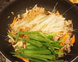 きのこと挽肉のチャプチェ♫作り方5写真