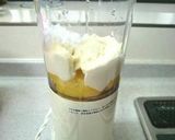 ★お豆腐と桃の缶詰のムース★作り方3写真