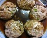 ふわふわ！フライパンで蒸しハンバーグ作り方9写真