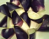 トロっとこってり✿ナスの甘みそ煮✿作り方1写真