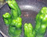 ジューシー☆ピーマンの肉詰め作り方3写真