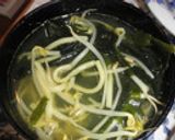 チキンヌードルスープ缶で和洋中華スープ作り方6写真