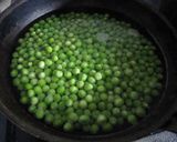 グリンピースとミンチのとろっとご飯かけ♪作り方1写真