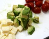 ✿アボトマのオープンチーズオムレツ✿作り方1写真