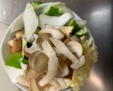 お一人様簡単オイ梅味根菜たっぷり野菜炒作り方9写真