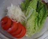 マフィンでスパムバーガー作り方4写真