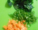 野菜嫌いもぱくぱく☆野菜の卵とじ作り方1写真
