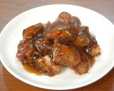 鶏の唐揚げ　あまずっぱあんかけ作り方7写真