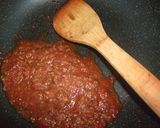 ミートソースdeオムライス作り方1写真