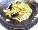 簡単！絶品！　ふきとベーコンのパスタ♪作り方4写真