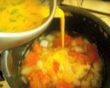 朝食に♪ふわふわ玉子のスープごはん☆作り方5写真