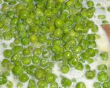 グリーンピースの生クリーム煮込み作り方4写真