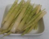 たけのこと牛肉deきんぴら作り方1写真